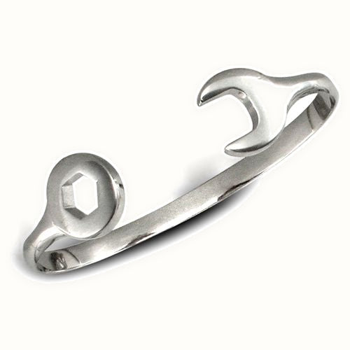 9ct White Gold Childrens / baby Bangle