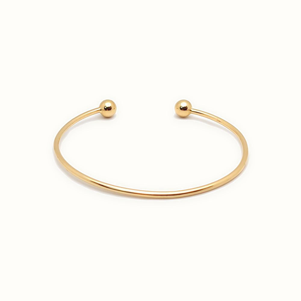 9ct Yellow Gold Torque Bangle