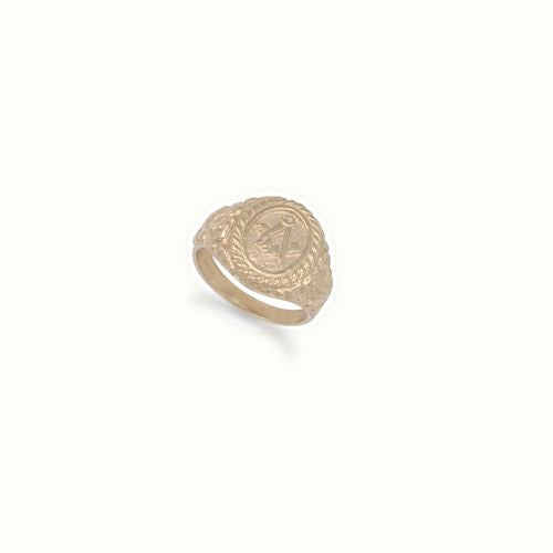 9ct Yellow Gold Masonic Ring