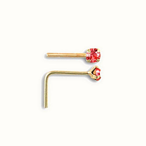 9ct Yellow Gold Nose Stud