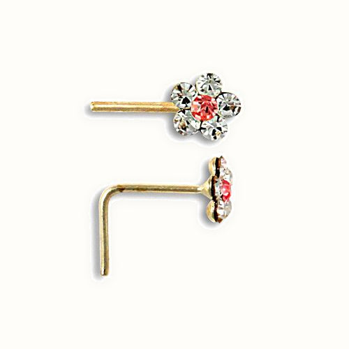 9ct Yellow Gold Nose Stud