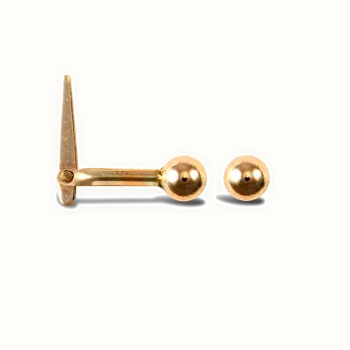 9ct Yellow Gold Nose Stud