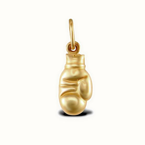 9ct Yellow Gold Single Boxing Glove Charm