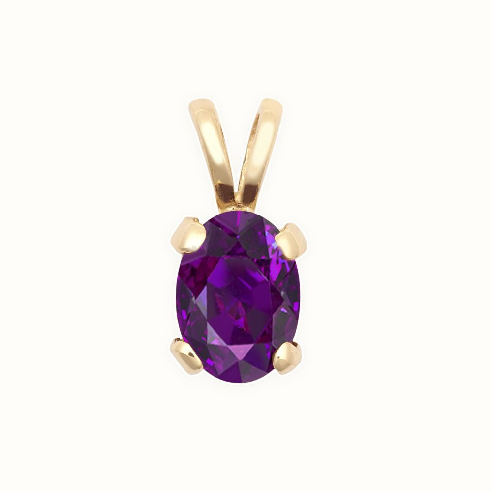 9ct Gold 7x5 Pendant