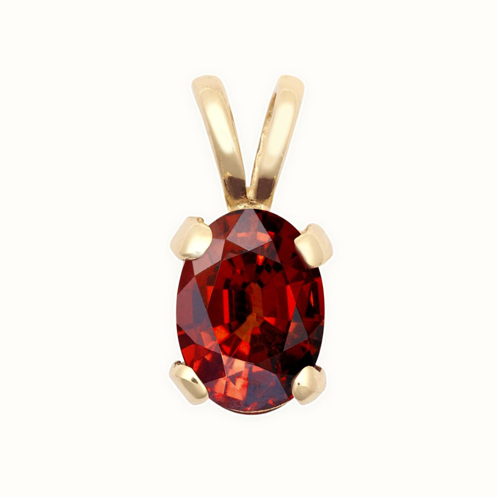 9ct Gold 7x5 Pendant