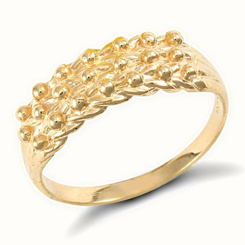 9ct Yellow Gold Keeper Ring