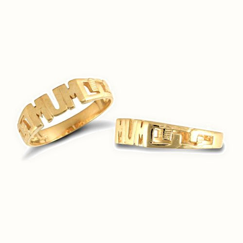 9ct Yellow Gold Mum Ring