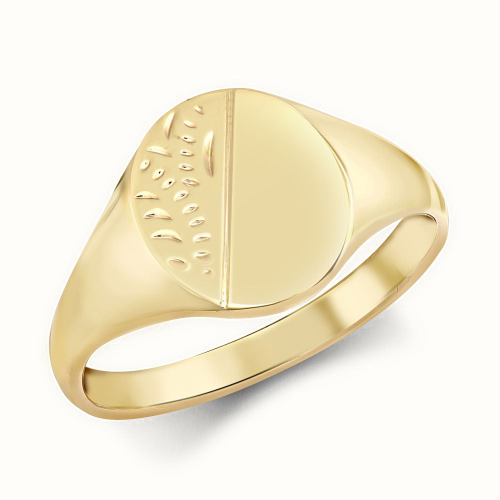 9ct Yellow Gold Signet Ring