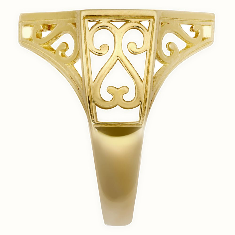9ct Yellow Gold Tenth Kruger Ring