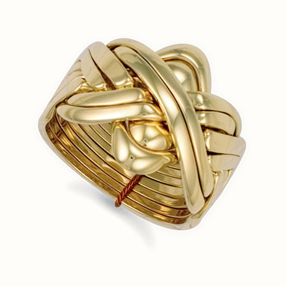 9ct Gold Piece Puzzle Ring