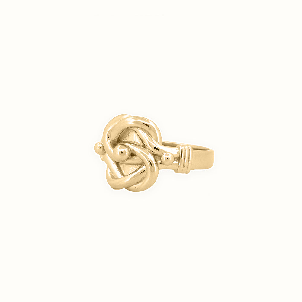 9ct Yellow Gold Knot Ring
