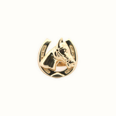9ct Yellow Gold Horse Shoe Ring