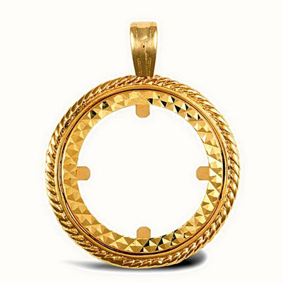 9ct Yellow Gold Sovereign Pendant