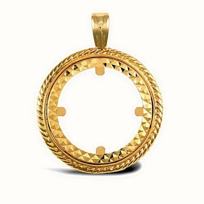 9ct Yellow Gold Sovereign Pendant