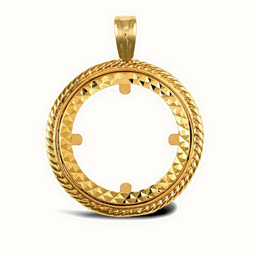 9ct Yellow Gold Sovereign Pendant