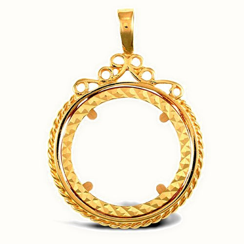 9ct Yellow Gold Sovereign Pendant