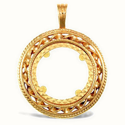 9ct Yellow Gold Sovereign Pendant