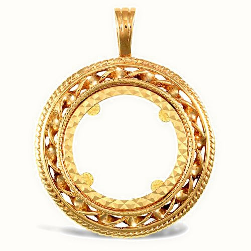 9ct Yellow Gold Sovereign Pendant
