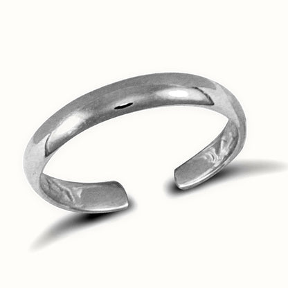9ct Gold D-Shape Toe Ring
