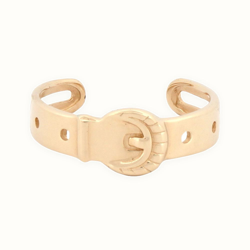 9ct Yellow Gold Buckle Toe Ring