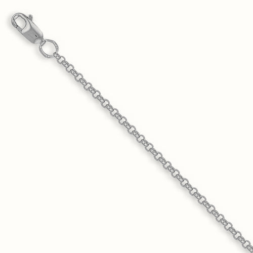 Sterling Silver Micro Belcher Necklace – ACN002B