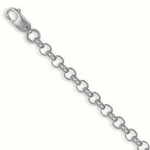 Sterling Silver Belcher Necklace – ACN002E