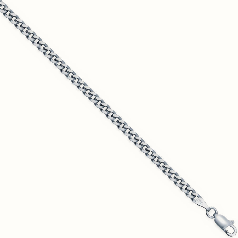 Sterling Silver Cuban 3.3mm Gauge Chain – ACN021A