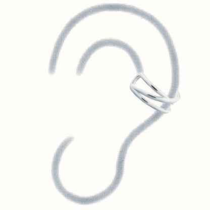 Sterling Silver Ear Cuff – AEC001
