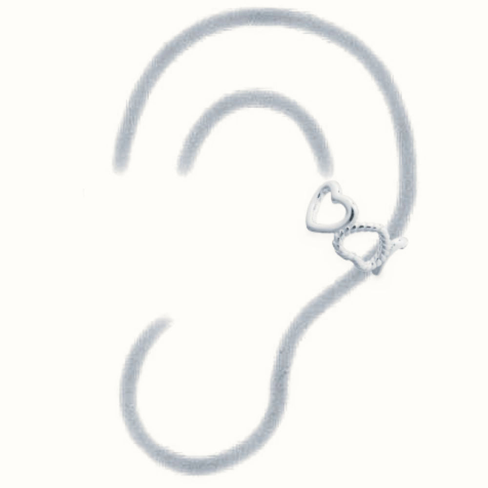 Sterling Silver Ear Cuff – AEC002