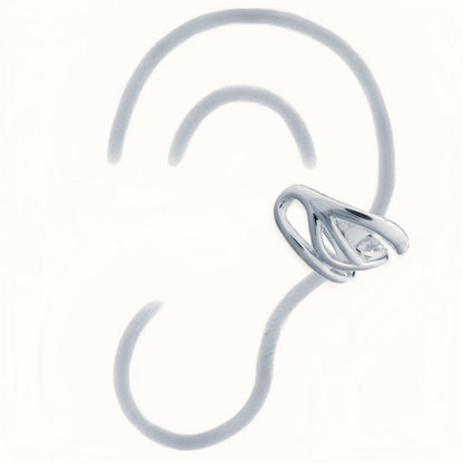 Sterling Silver Ear Cuff – AEC004