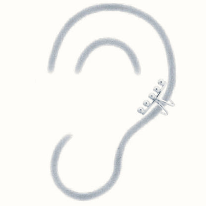 Sterling Silver Ear Cuff – AEC005