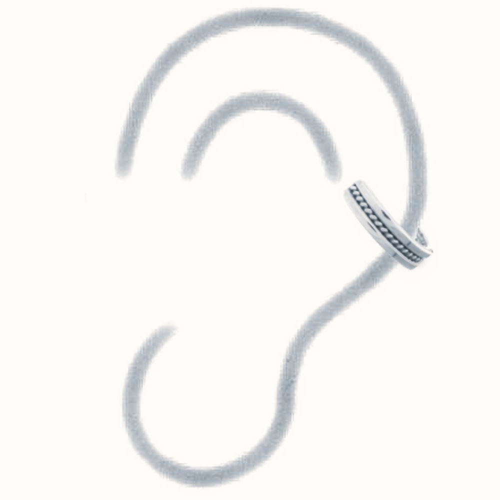 Sterling Silver Ear Cuff – AEC006