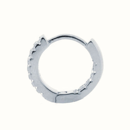Sterling Silver Rhodium Plated CZ Set Earrings – AER159-RP
