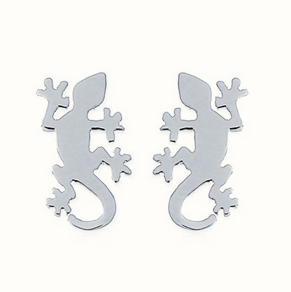 Sterling Silver Lizzard Stud Earrings – AES159