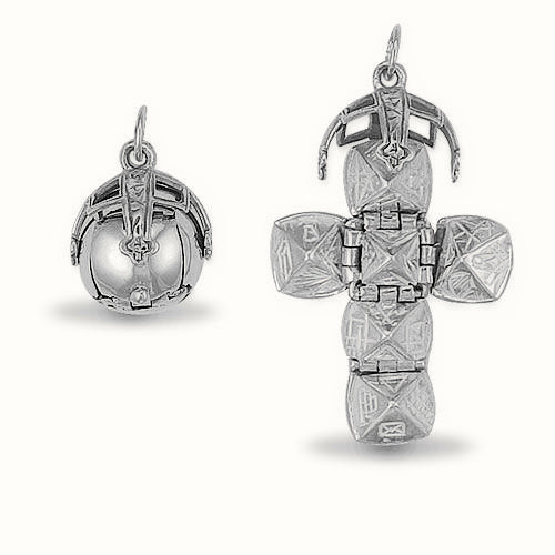 Sterling Silver Masonic Ball – AMS002