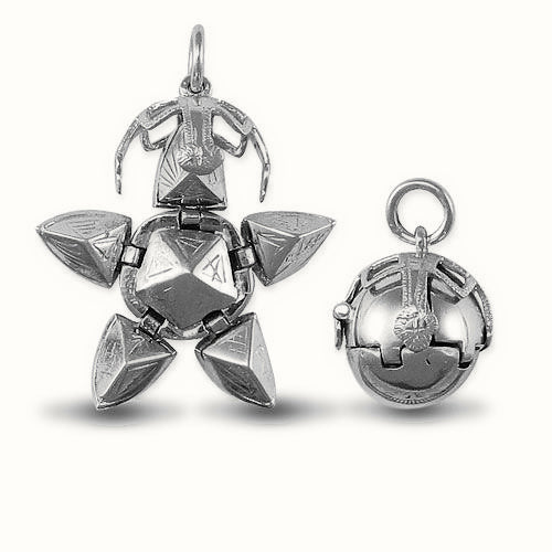 Sterling Silver Masonic Ball – AMS004