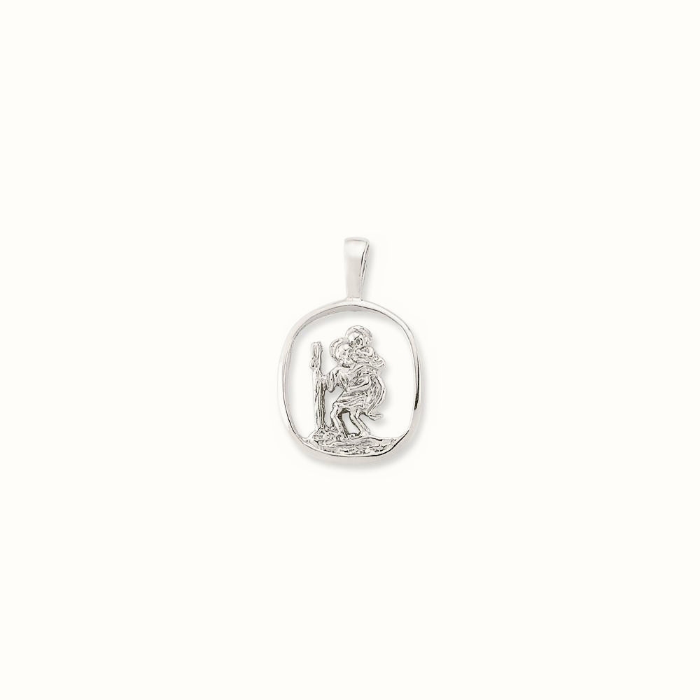 Sterling Silver St Christopher Pendant – APM010