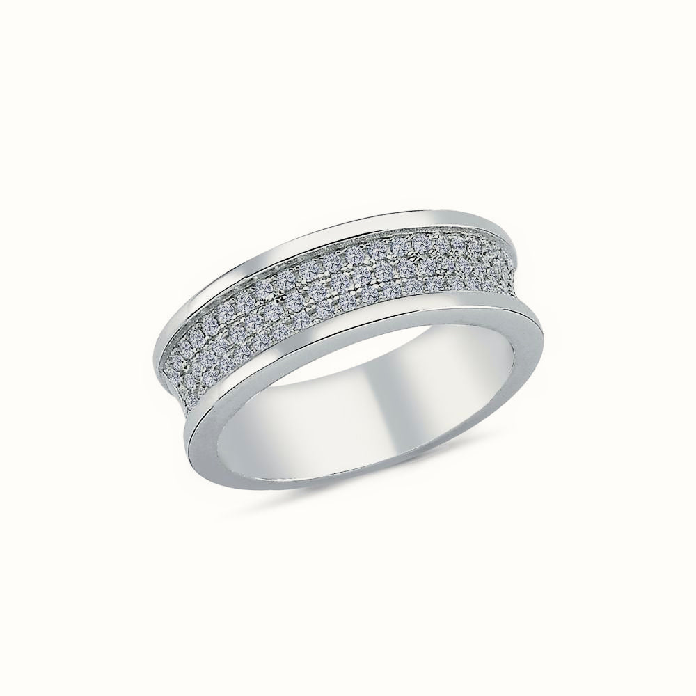 Sterling Silver CZ Ring – ARN142