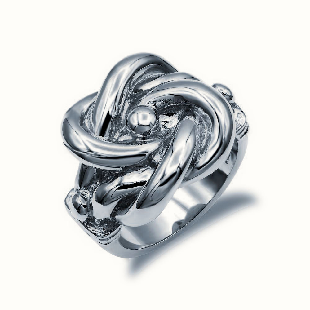 Sterling Silver Knot Ring – ARN162