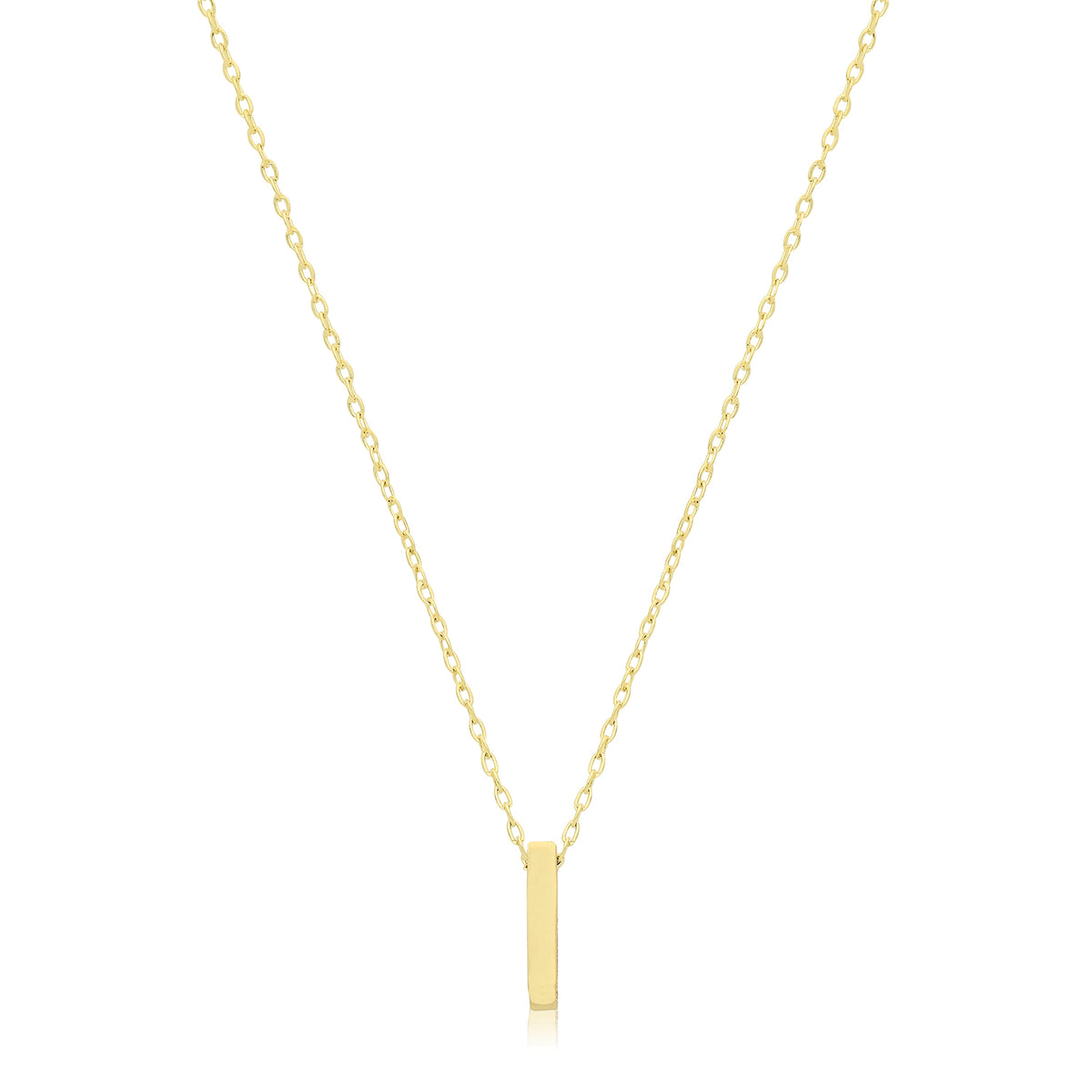 9ct Gold Initial Necklace - NK435