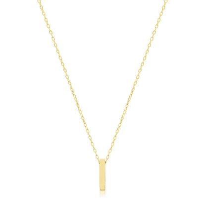 9ct Gold Initial Necklace - NK435