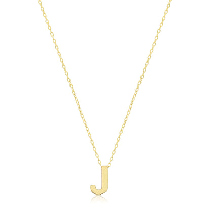 9ct Gold Initial Necklace - NK435