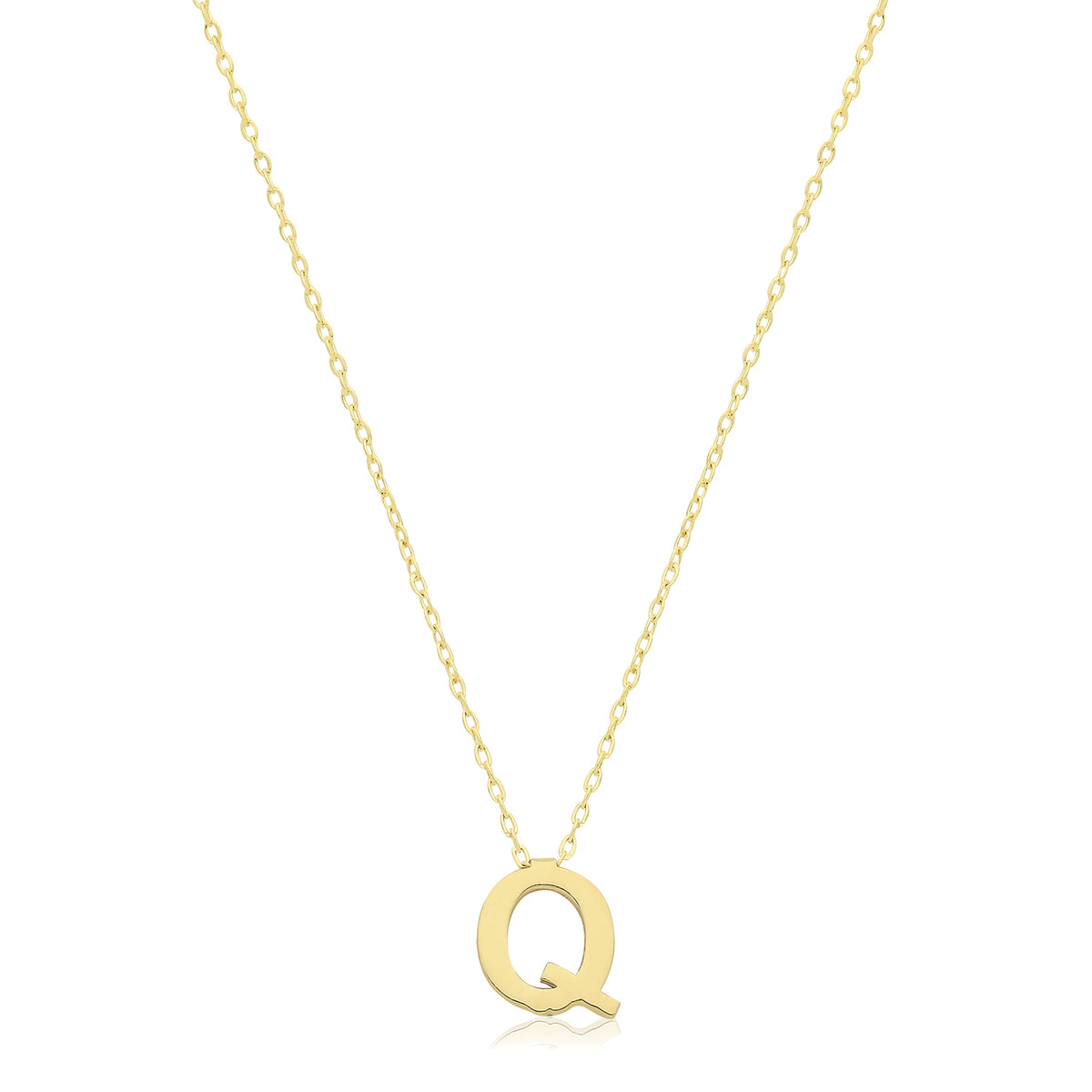 9ct Gold Initial Necklace - NK435