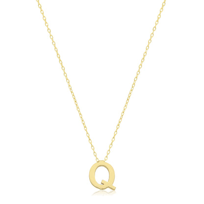 9ct Gold Initial Necklace - NK435