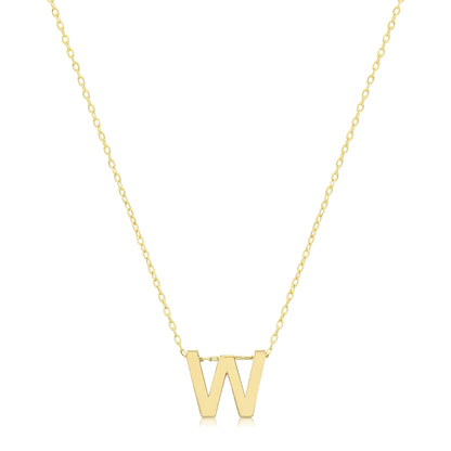 9ct Gold Initial Necklace - NK435