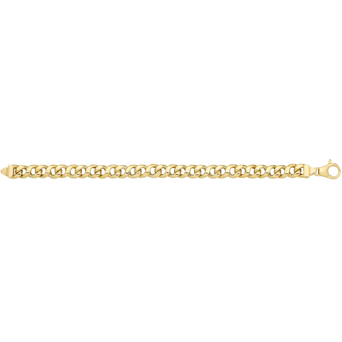 9ct Gold Hollow Bracelet - NK469B