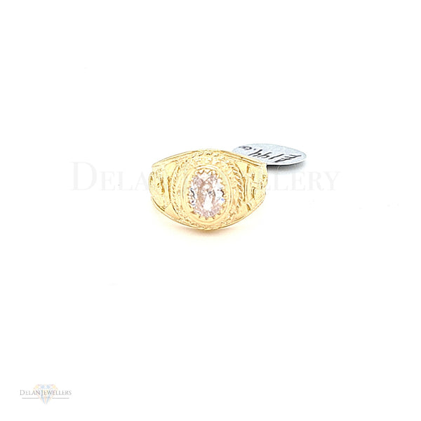 9ct Yellow Gold Small size College Rings