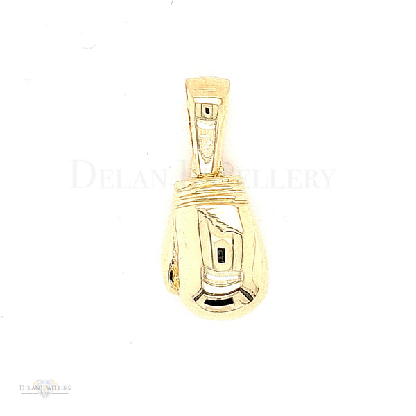 9ct Yellow Gold Boxing Glove Pendant - 12 grams