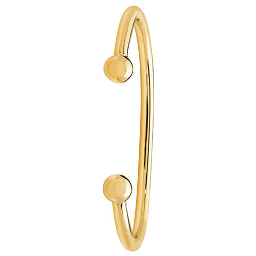 9Ct Gold Solid Torc Bangle - BN117