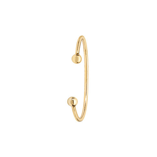 9Ct Gold Babies' Solid Torc Bangle - BN128